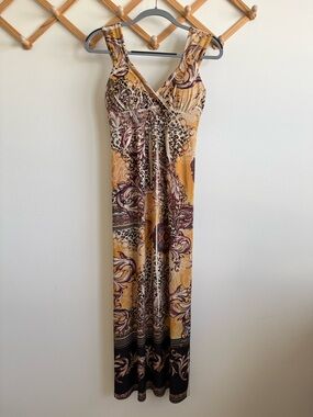 Fresh Of LA Boho Animal Print Dress